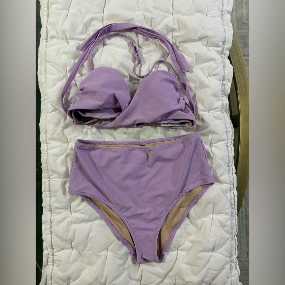 OLD NAVY women’s size S lavender bikini NWOT